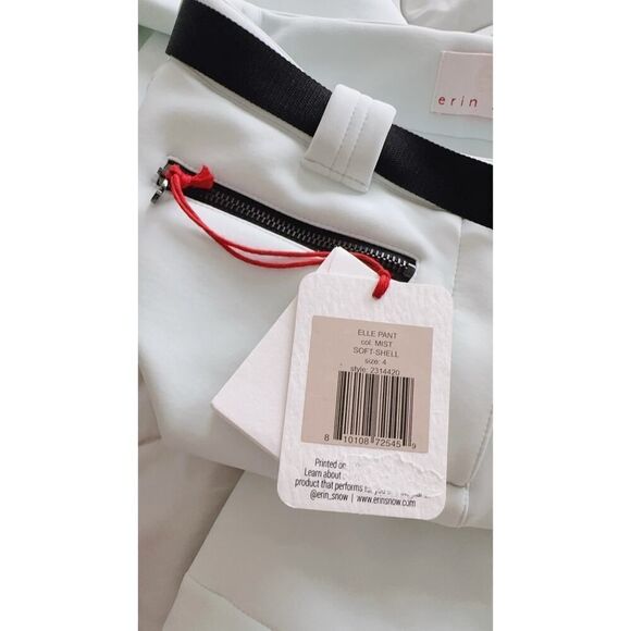 Erin Snow ELLE PANT IN SOFT-SHELL Mist size US4 - Picture 8 of 10